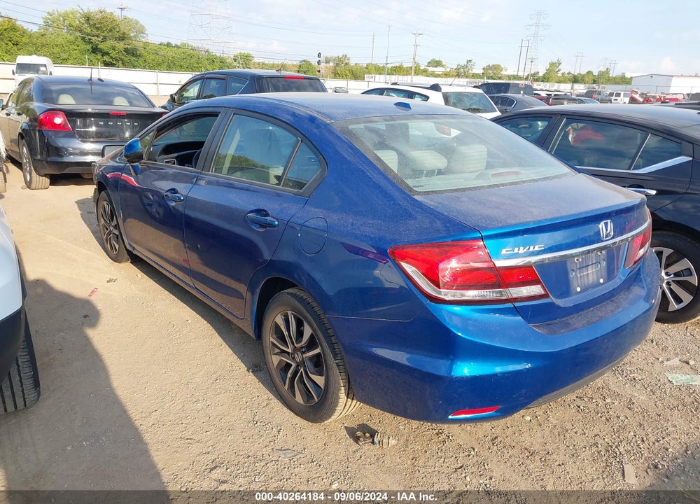 2013 HONDA CIVIC EX-L VIN: 19XFB2F97DE264853