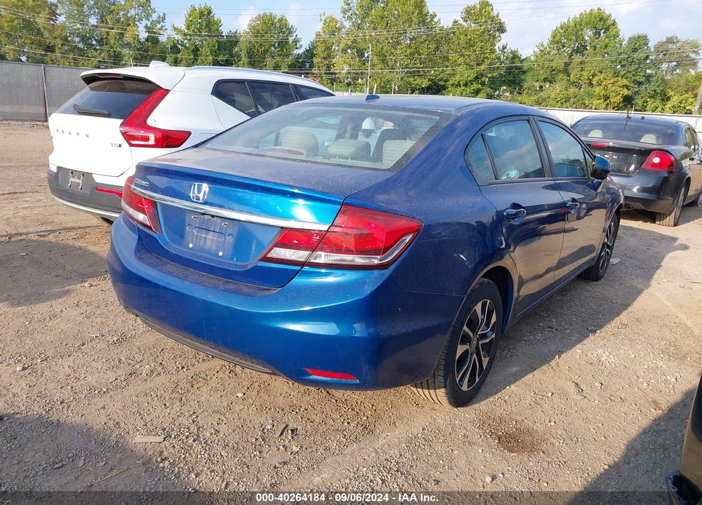 2013 HONDA CIVIC EX-L VIN: 19XFB2F97DE264853