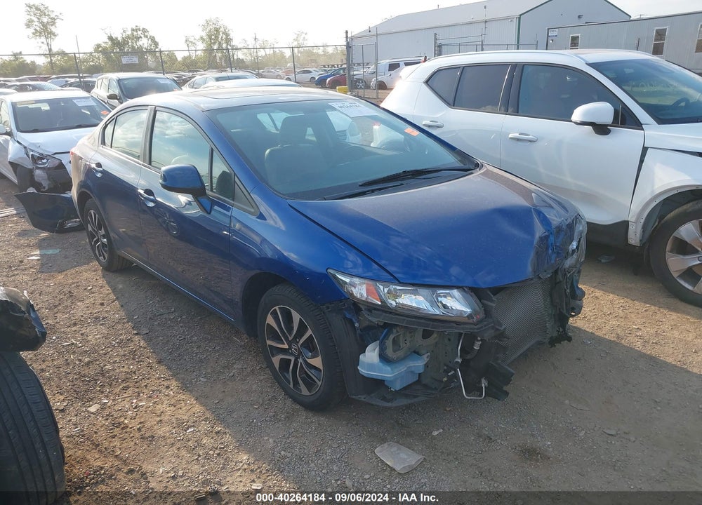 2013 HONDA CIVIC EX-L VIN: 19XFB2F97DE264853