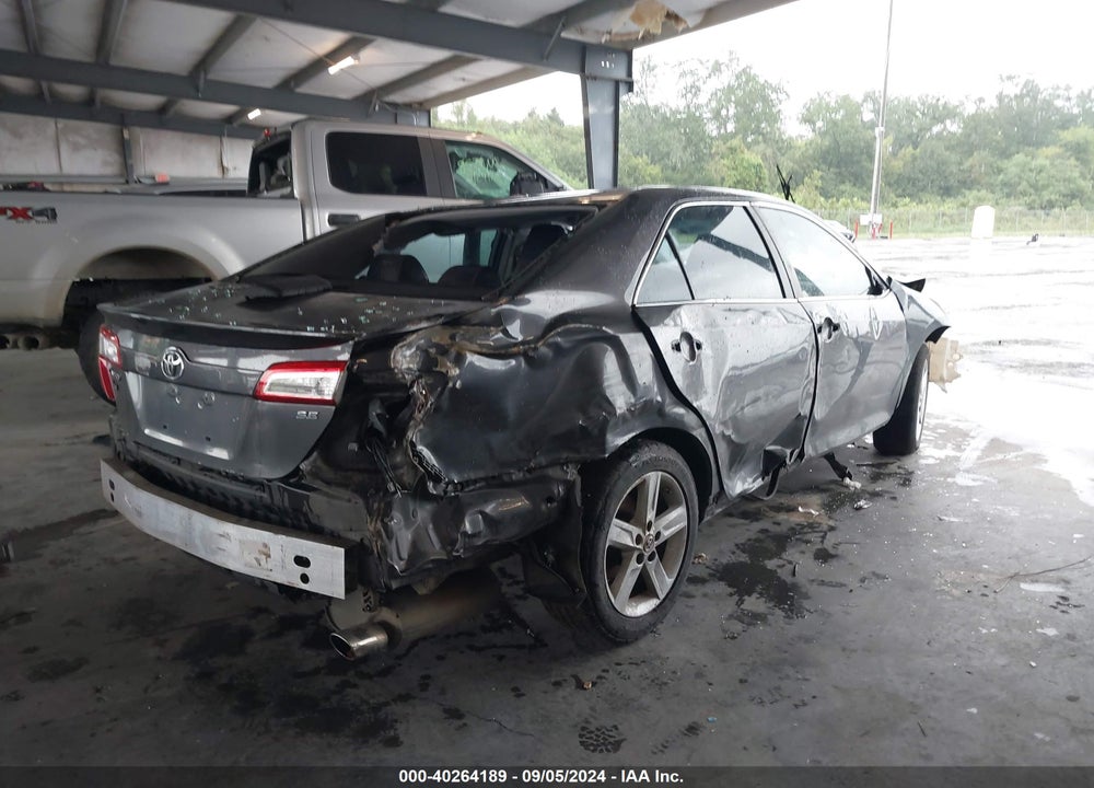 2012 TOYOTA CAMRY SE VIN: 4T1BF1FKXCU121956