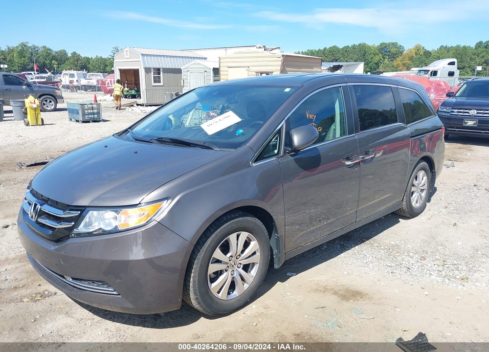 2015 HONDA ODYSSEY EX-L VIN: 5FNRL5H63FB065908