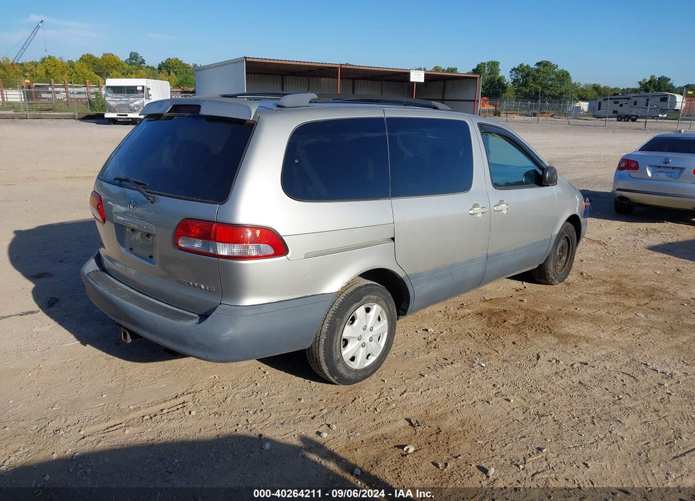 2001 TOYOTA SIENNA VIN: 4T3ZF13C91U360401