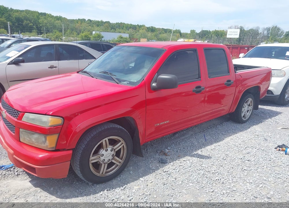 2005 CHEVROLET COLORADO LS VIN: 1GCCS136858243416