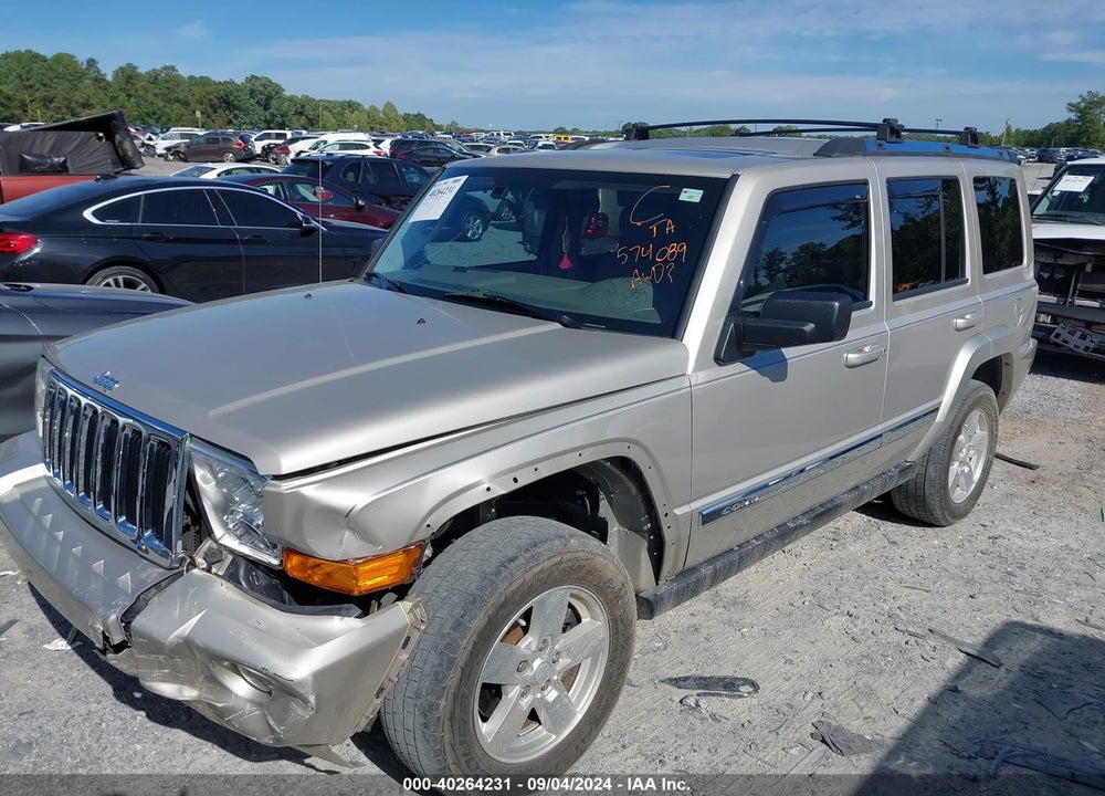 2007 JEEP COMMANDER LIMITED VIN: 1J8HH58257C574089