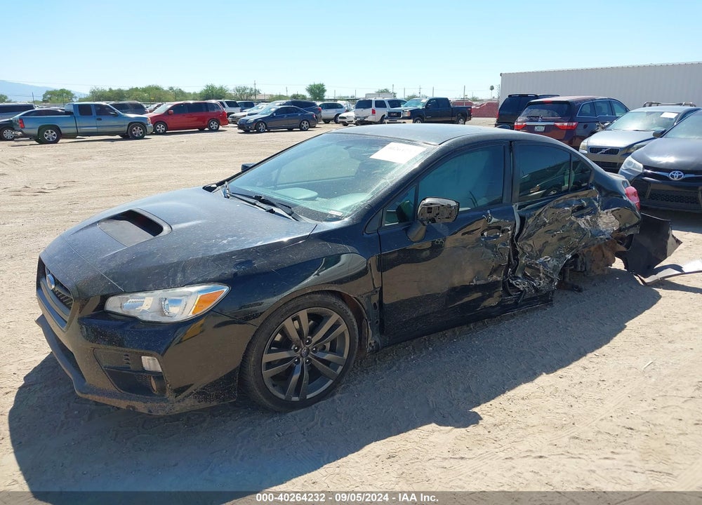 2017 SUBARU WRX PREMIUM VIN: JF1VA1E67H9806677