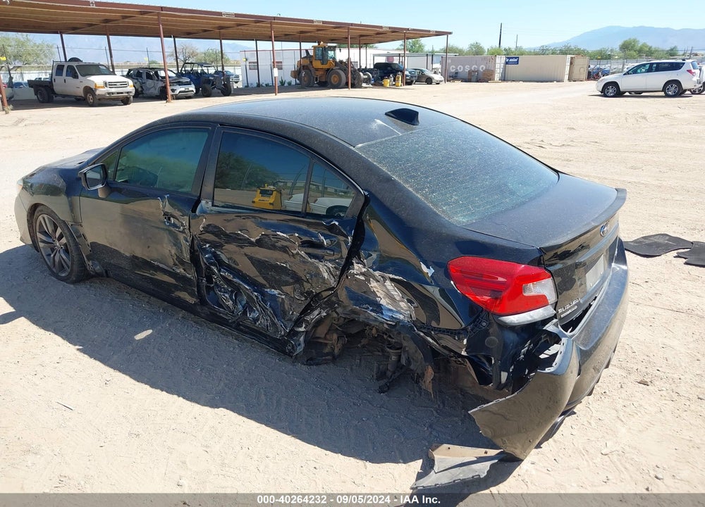 2017 SUBARU WRX PREMIUM VIN: JF1VA1E67H9806677
