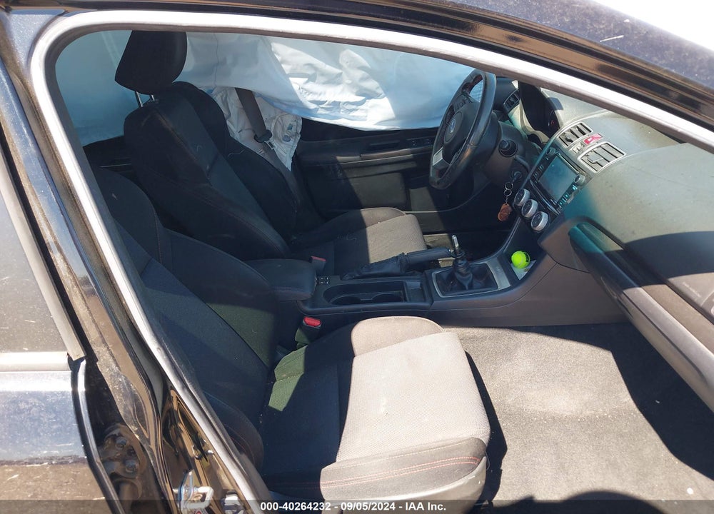 2017 SUBARU WRX PREMIUM VIN: JF1VA1E67H9806677