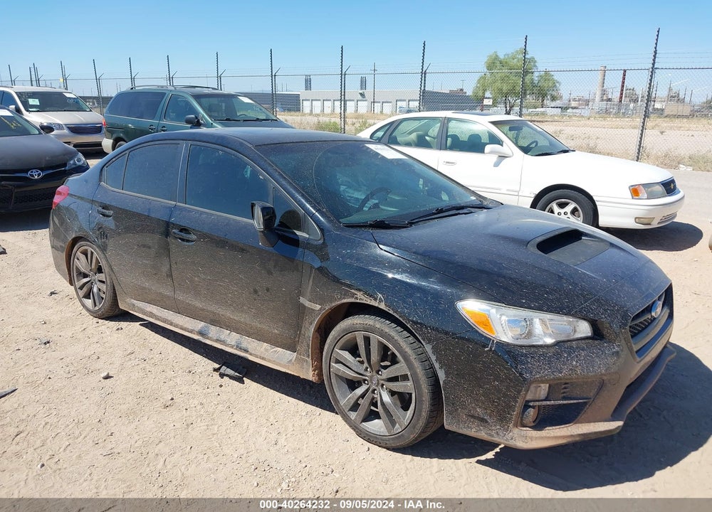 2017 SUBARU WRX PREMIUM VIN: JF1VA1E67H9806677