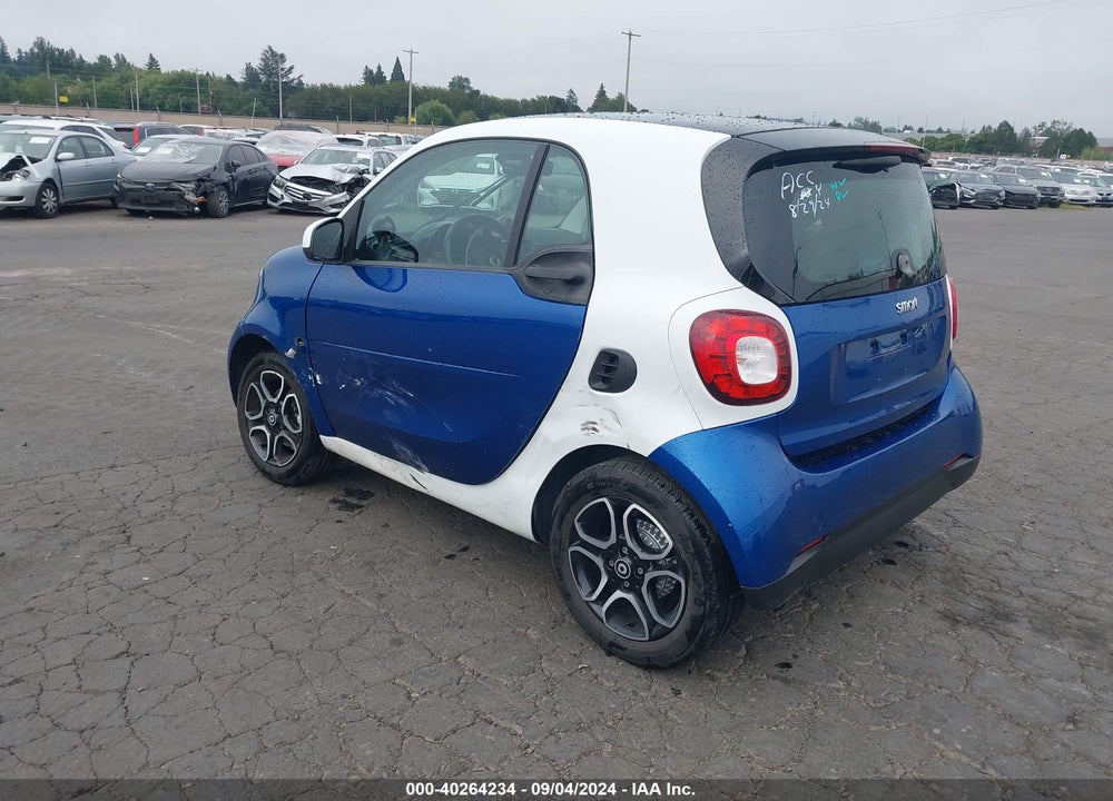 2016 SMART FORTWO PASSION/PRIME/PROXY/PURE VIN: WMEFJ5DA3GK059826