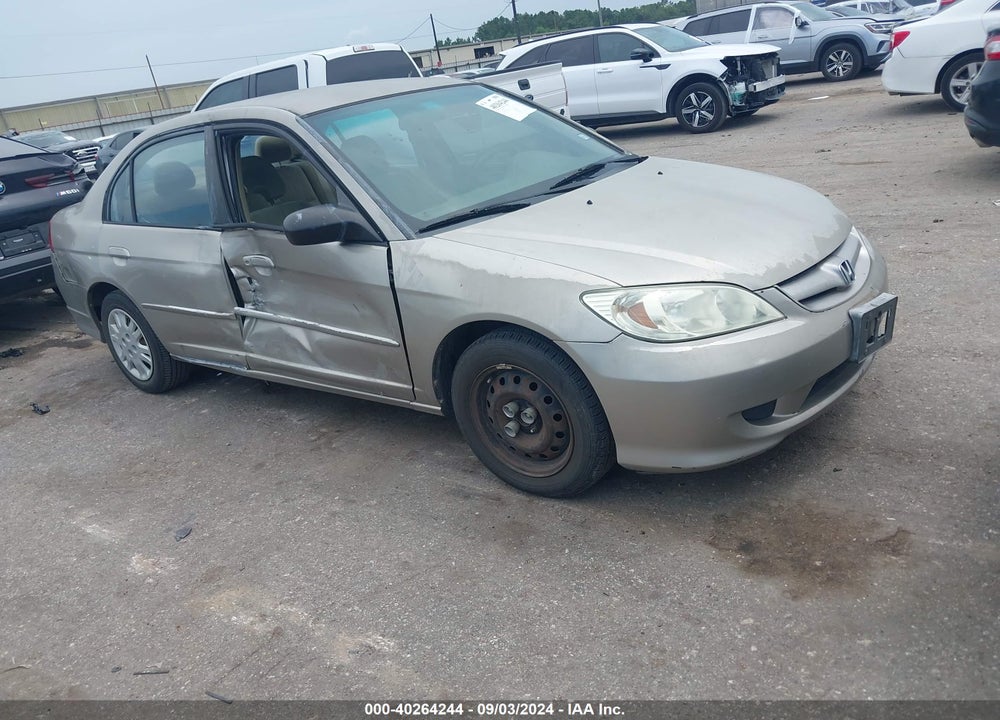 2005 HONDA CIVIC LX VIN: 2HGES16565H618114