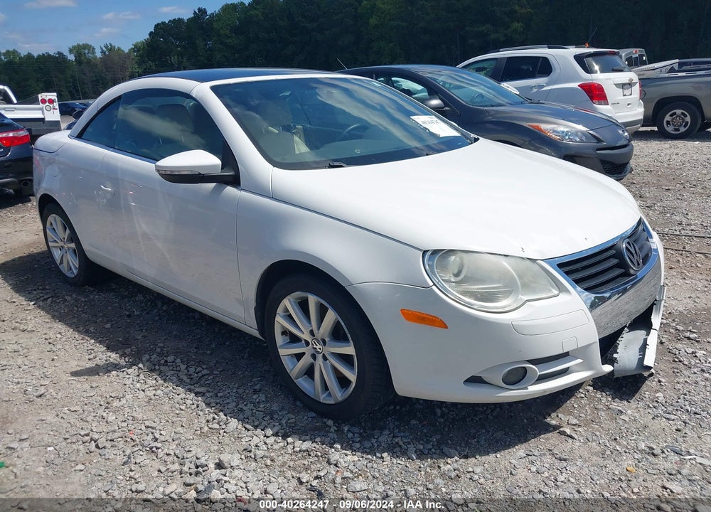 2010 VOLKSWAGEN EOS KOMFORT VIN: WVWBA7AH1AV010964