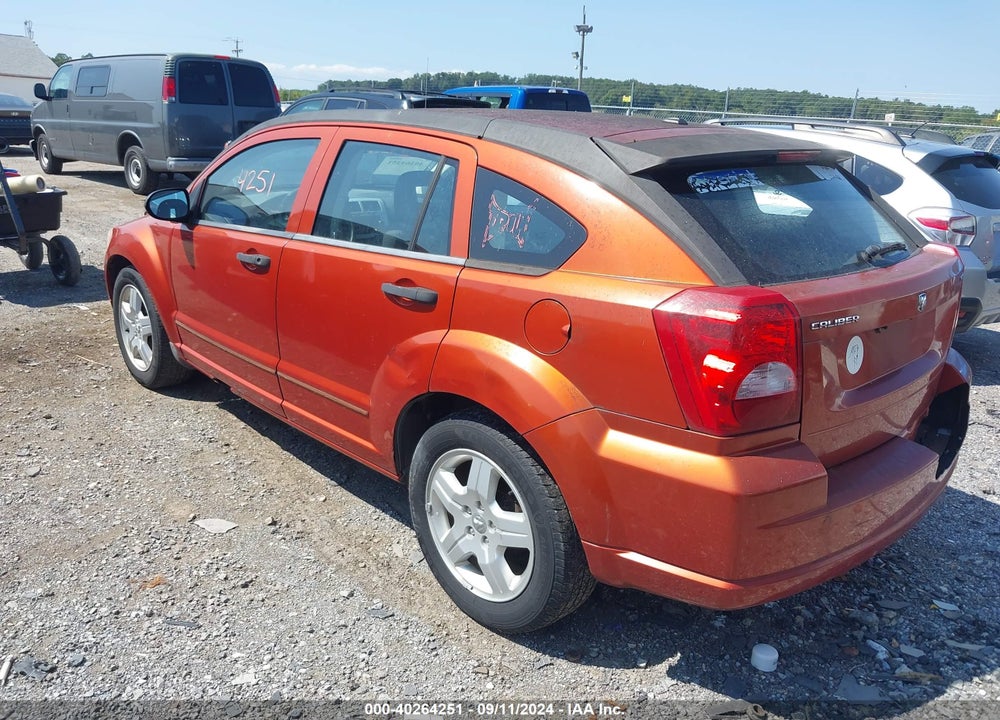 2008 DODGE CALIBER SXT VIN: 1B3HB48BX8D653399