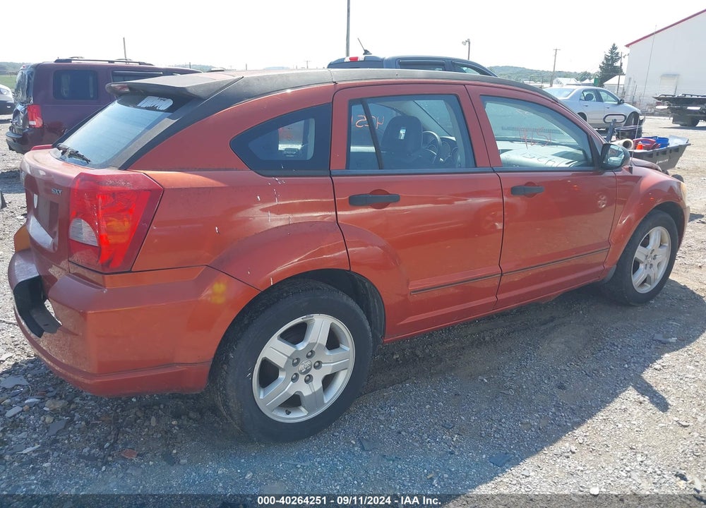 2008 DODGE CALIBER SXT VIN: 1B3HB48BX8D653399
