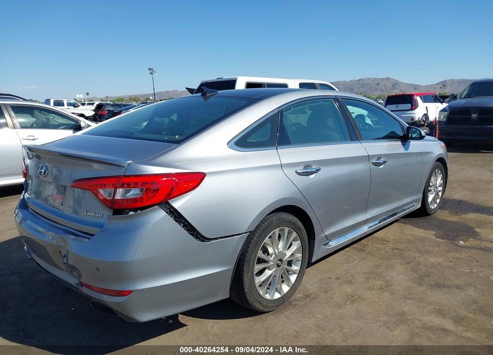 2015 HYUNDAI SONATA LIMITED VIN: 5NPE34AF8FH077119