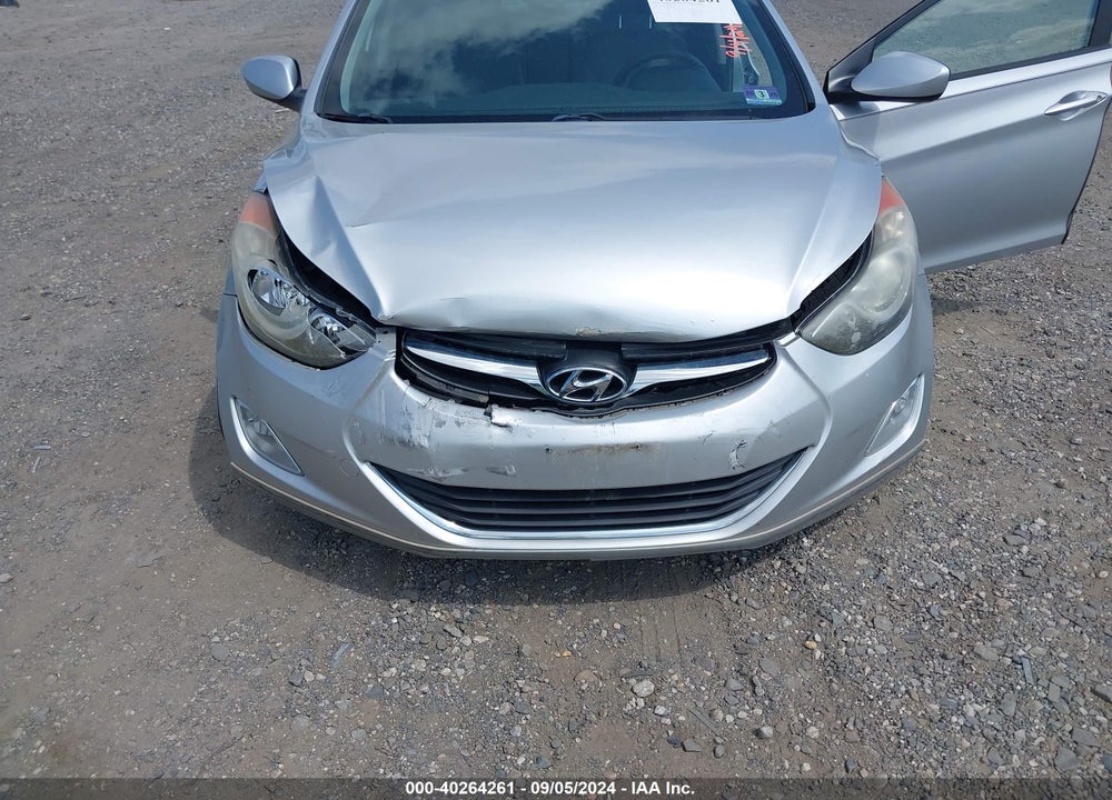2013 HYUNDAI ELANTRA GLS VIN: 5NPDH4AE9DH215171