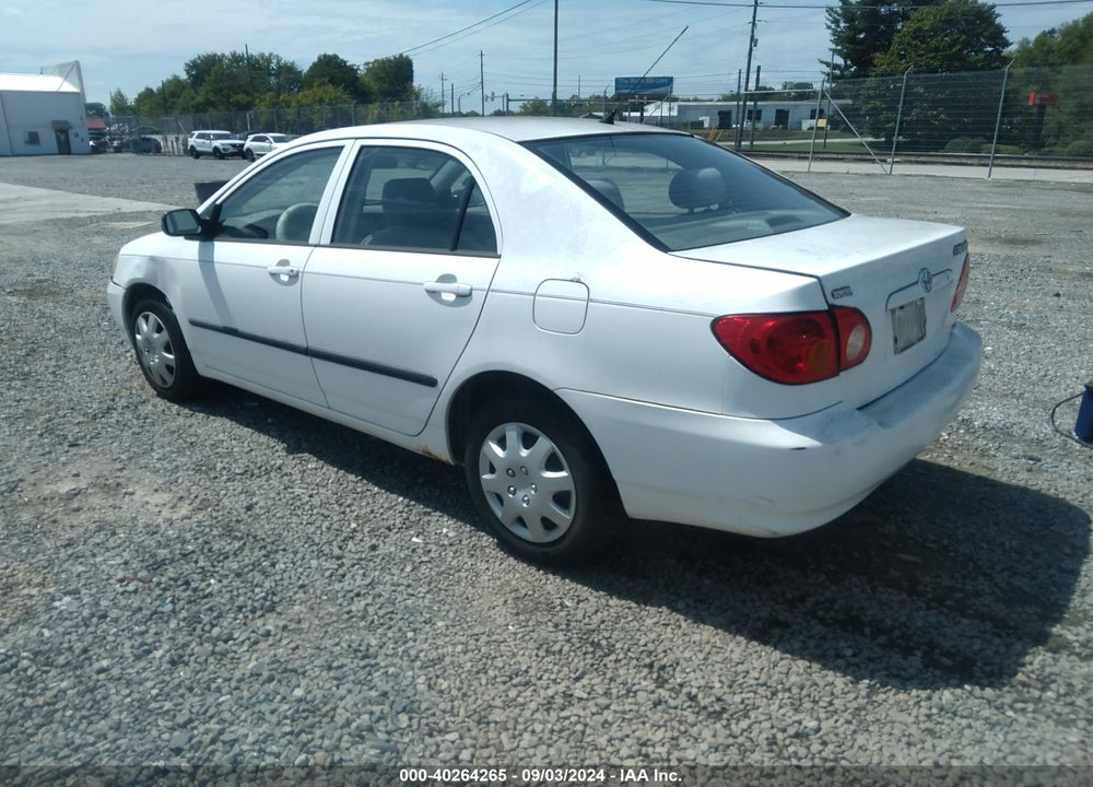 2004 TOYOTA COROLLA CE VIN: JTDBR32E642042854