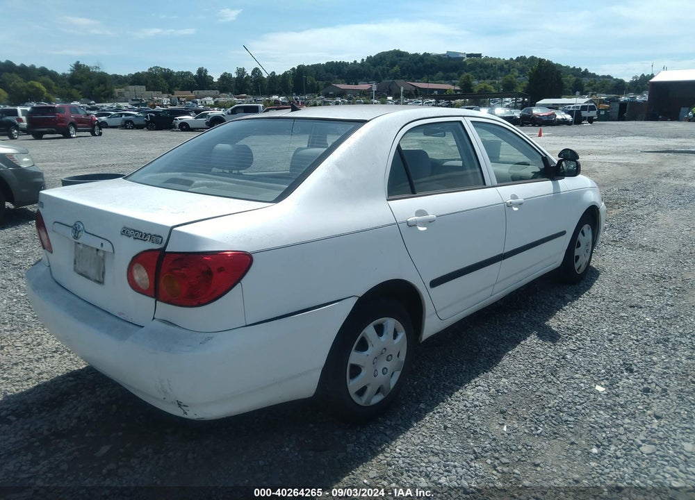 2004 TOYOTA COROLLA CE VIN: JTDBR32E642042854