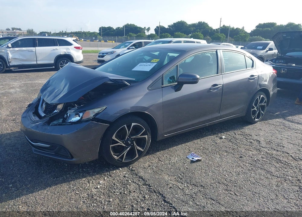 2015 HONDA CIVIC LX VIN: 19XFB2F57FE120798