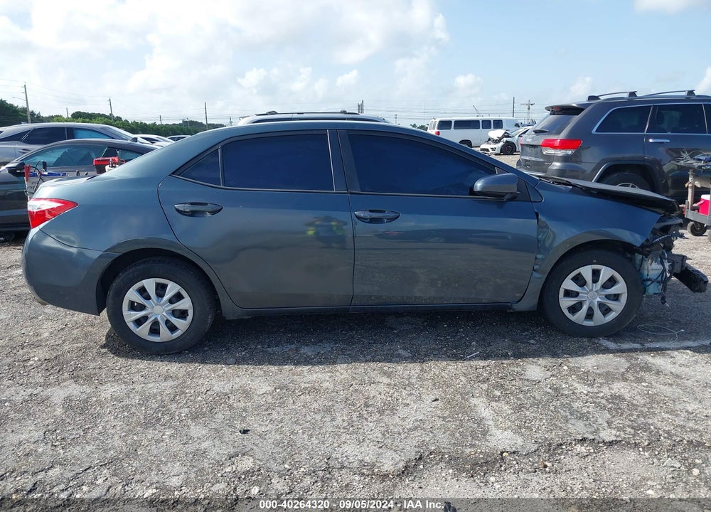 2016 TOYOTA COROLLA L VIN: 2T1BURHE3GC580698