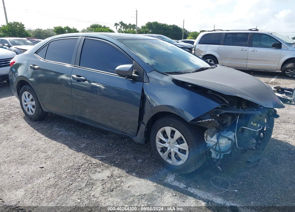 2016 TOYOTA COROLLA L VIN: 2T1BURHE3GC580698