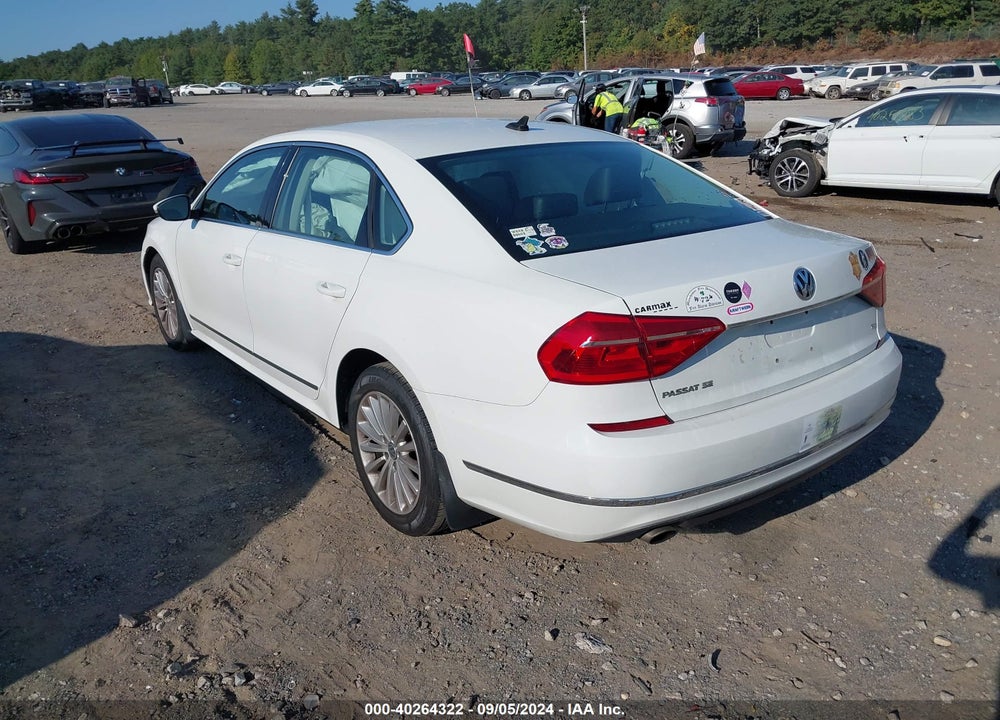 2016 VOLKSWAGEN PASSAT 1.8T SE VIN: 1VWBT7A32GC014165