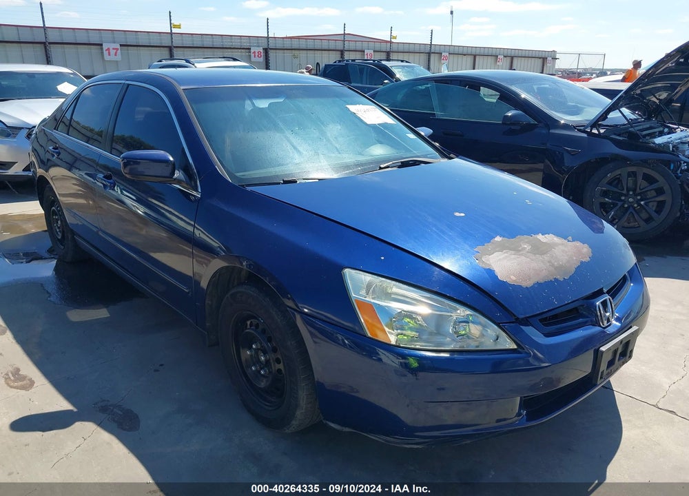 2003 HONDA ACCORD 2.4 LX VIN: 1HGCM56363A089461