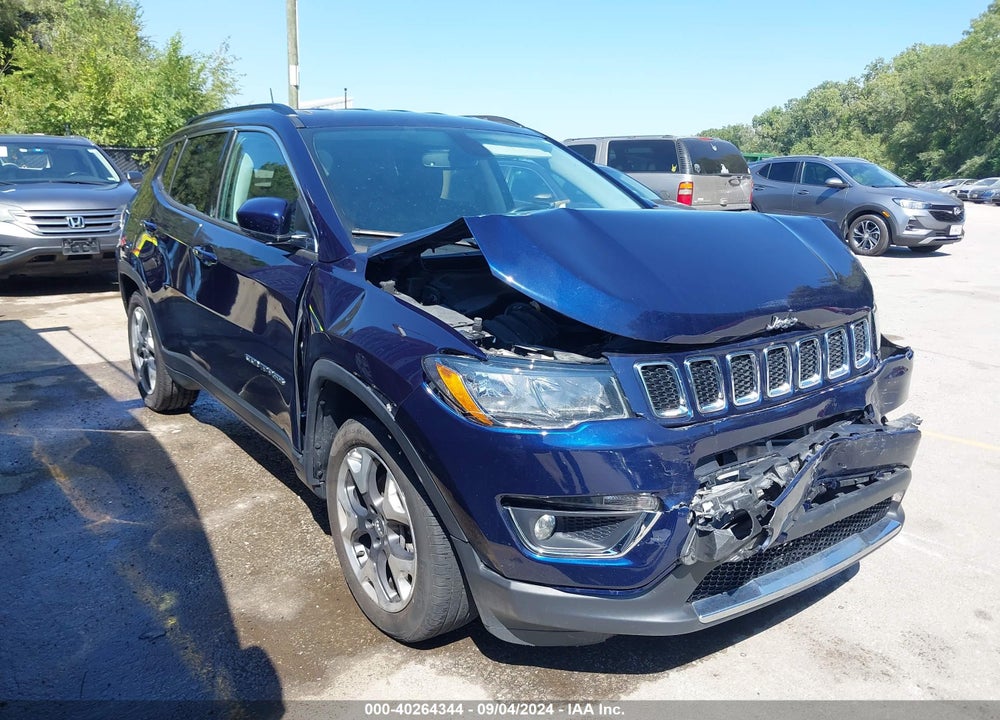 2019 JEEP COMPASS LIMITED FWD VIN: 3C4NJCCB6KT788600