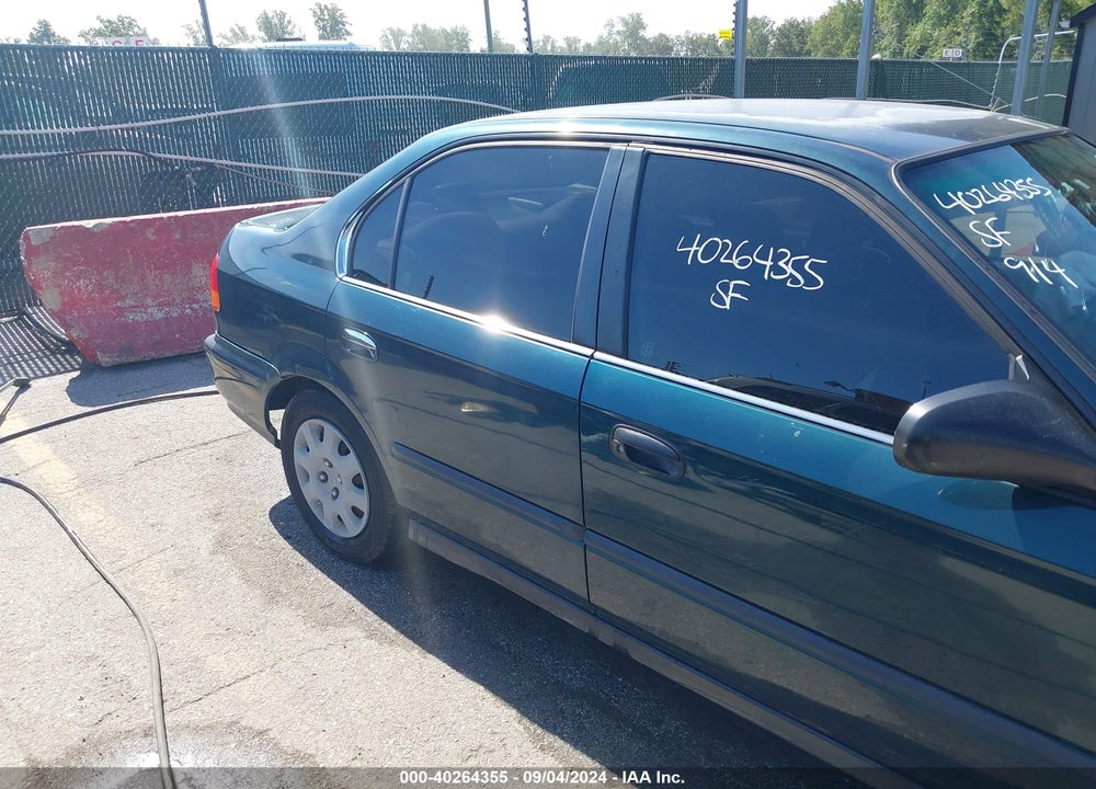 1998 HONDA CIVIC DX VIN: JHMEJ6622WS003010