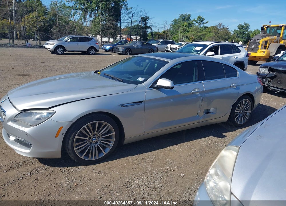 2013 BMW 650I GRAN COUPE VIN: WBA6B2C50DD128127