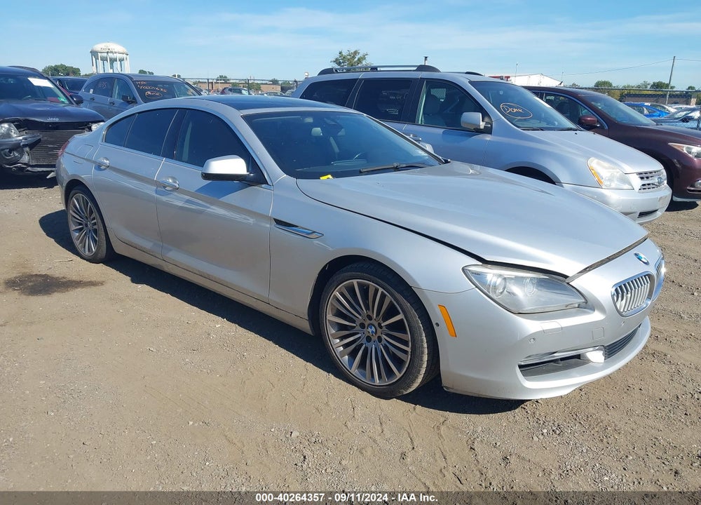 2013 BMW 650I GRAN COUPE VIN: WBA6B2C50DD128127
