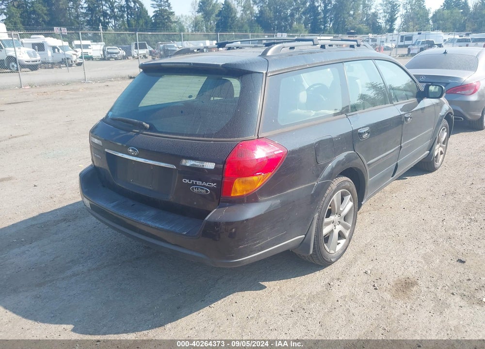 2007 SUBARU OUTBACK 3.0R L.L. BEAN EDITION VIN: 4S4BP86C574311829