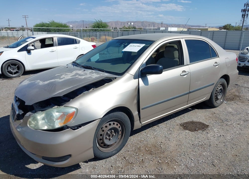 2007 TOYOTA COROLLA CE VIN: 2T1BR32E57C782823