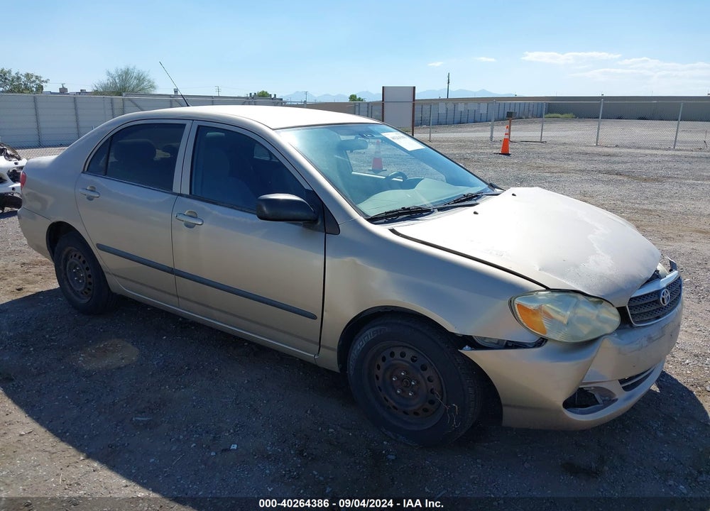 2007 TOYOTA COROLLA CE VIN: 2T1BR32E57C782823