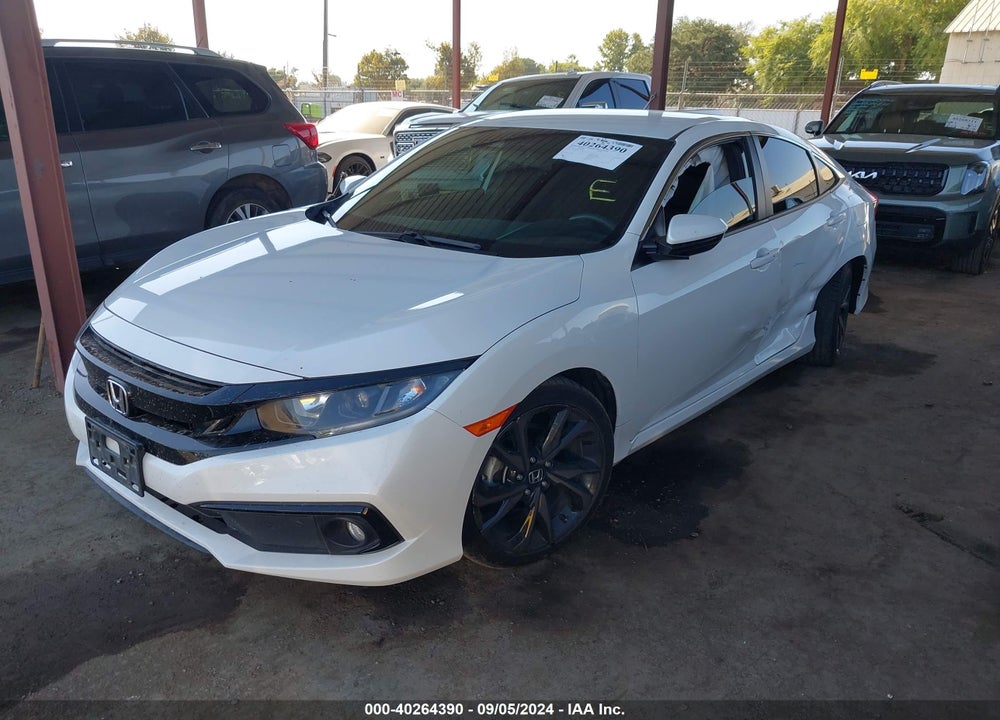 2020 HONDA CIVIC SPORT VIN: 19XFC2F81LE202755