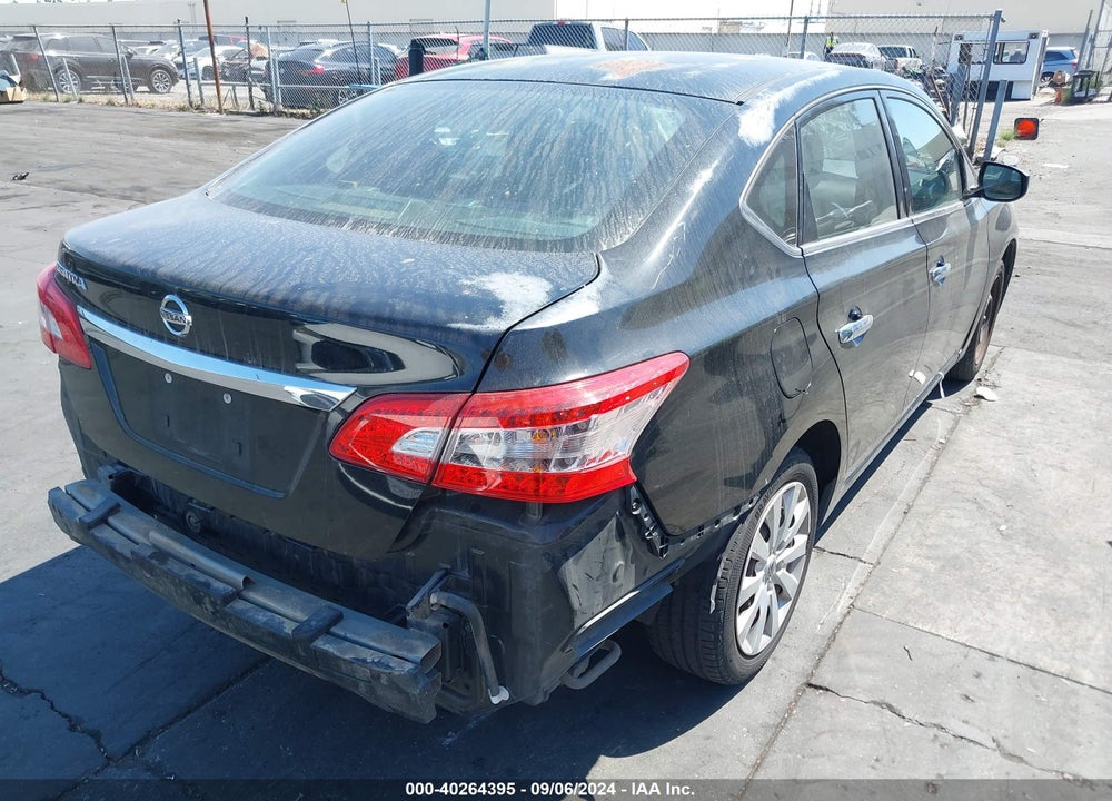 2015 NISSAN SENTRA S VIN: 3N1AB7AP6FY298168