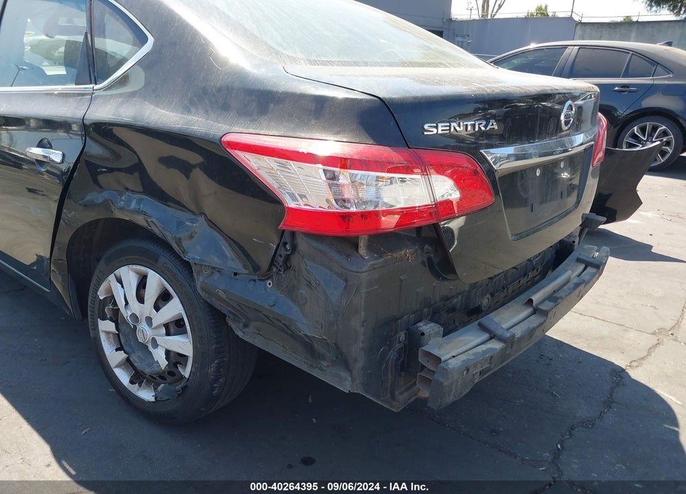 2015 NISSAN SENTRA S VIN: 3N1AB7AP6FY298168