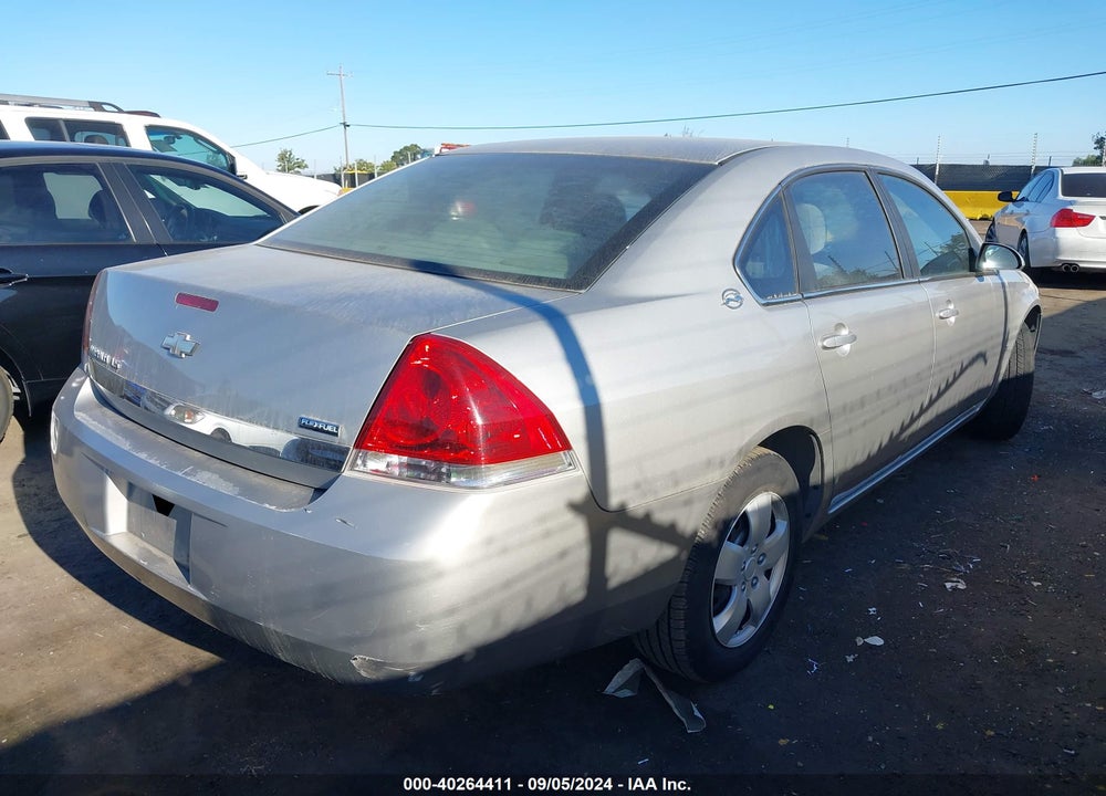 2008 CHEVROLET IMPALA LS VIN: 2G1WB58K389288369