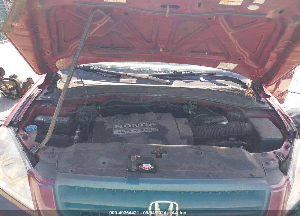 2005 HONDA PILOT EX-L VIN: 5FNYF185X5B003603