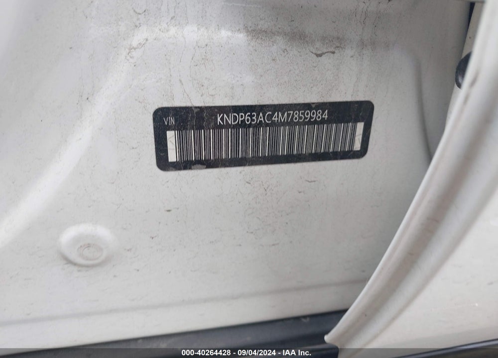 2021 KIA SPORTAGE S VIN: KNDP63AC4M7859984