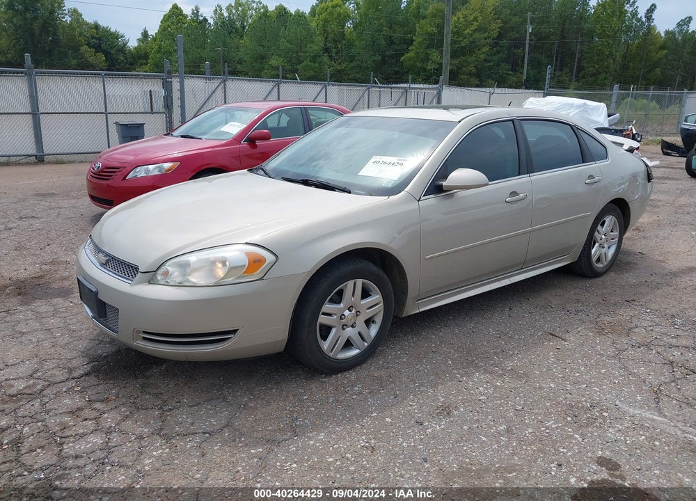 2012 CHEVROLET IMPALA LT VIN: 2G1WG5E37C1104959