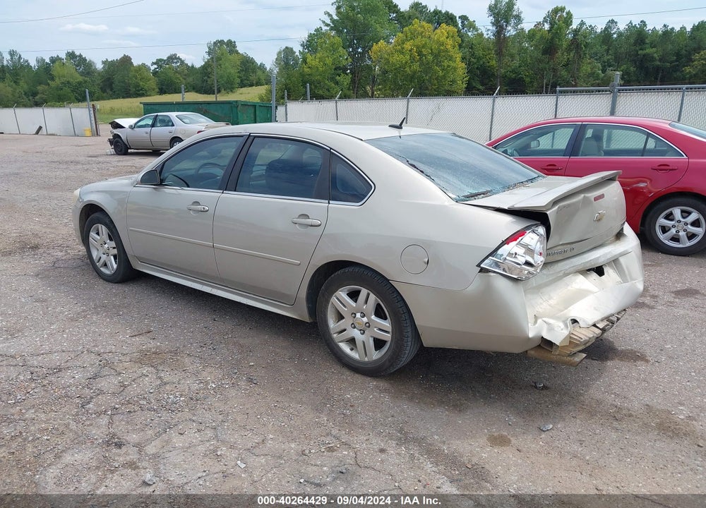 2012 CHEVROLET IMPALA LT VIN: 2G1WG5E37C1104959