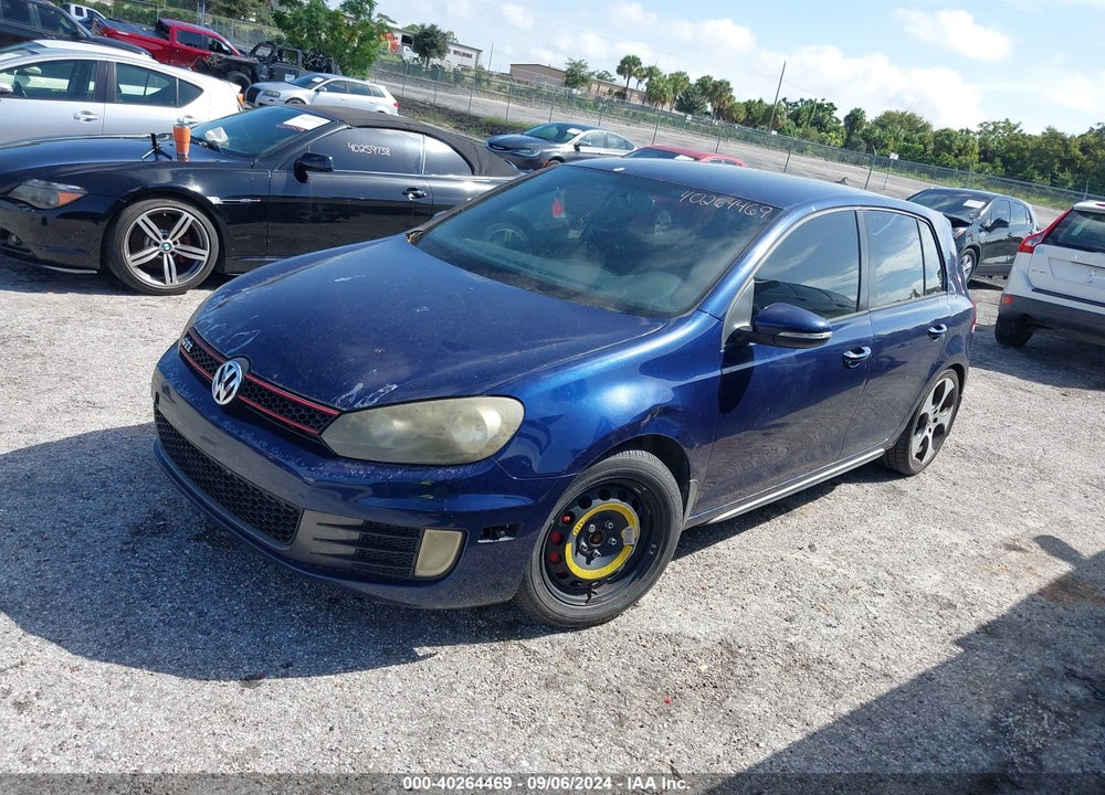 2011 VOLKSWAGEN GTI 4-DOOR VIN: WVWHV7AJ1BW061720