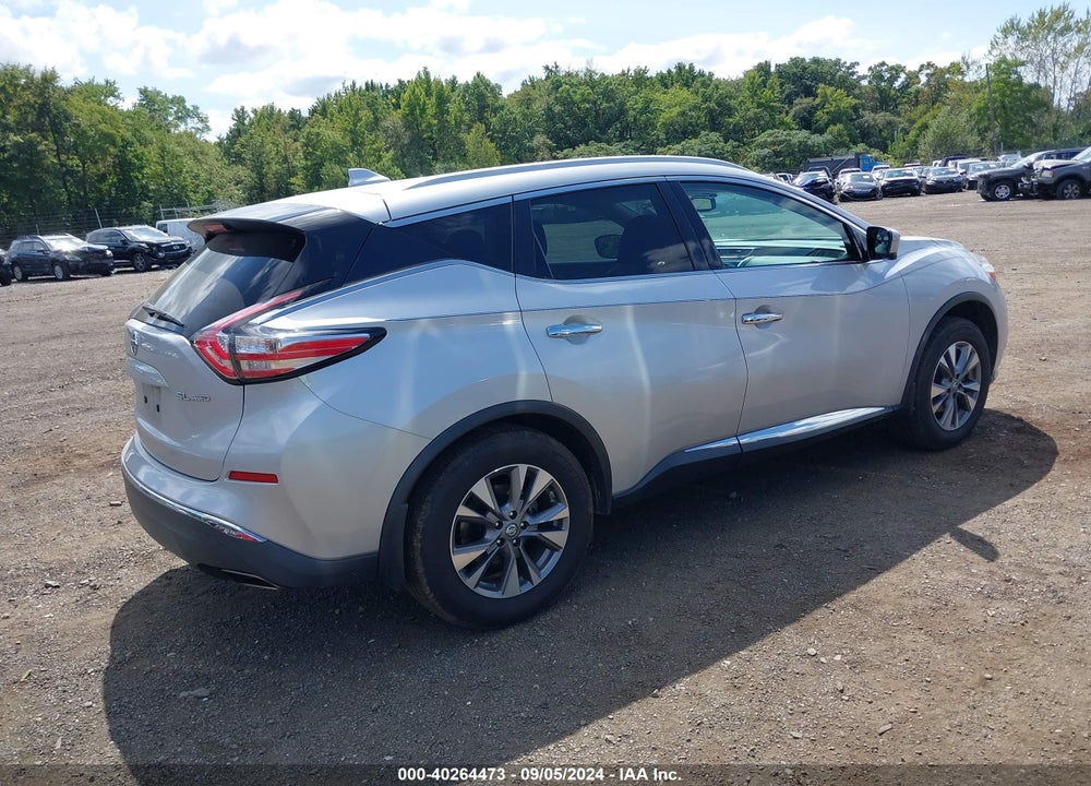 2016 NISSAN MURANO SL VIN: 5N1AZ2MH8GN155216