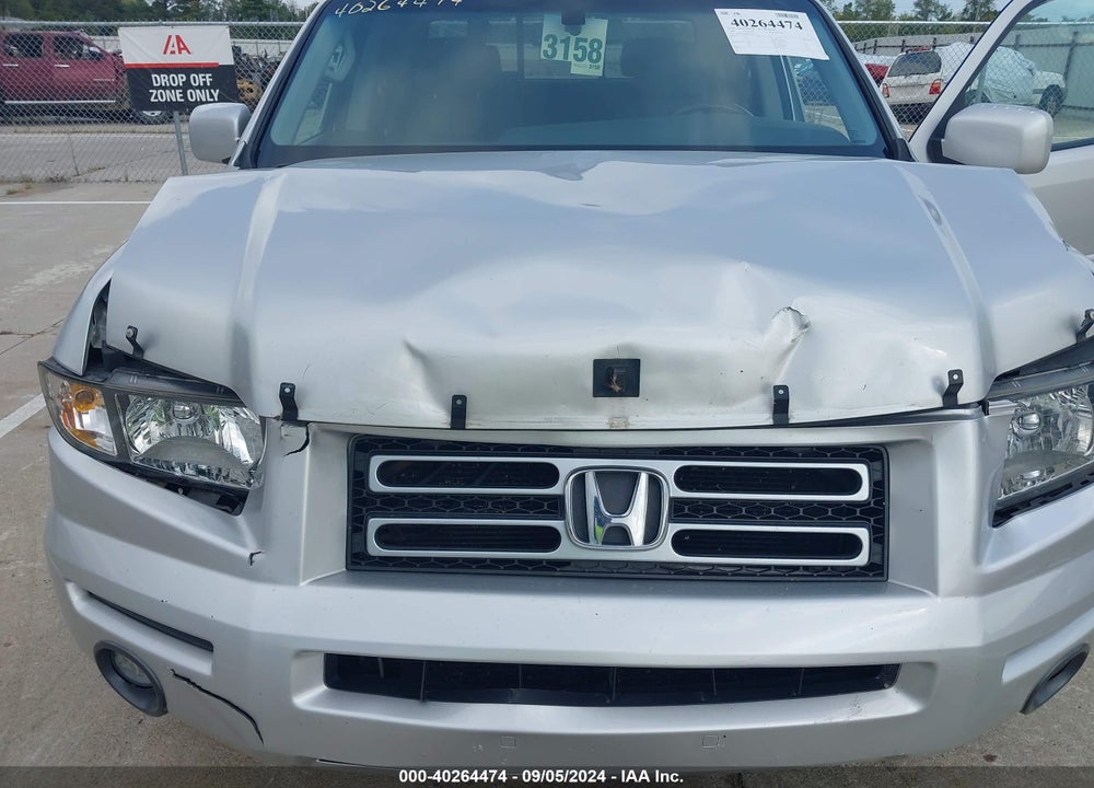 2006 HONDA RIDGELINE RTL VIN: 2HJYK16526H503633