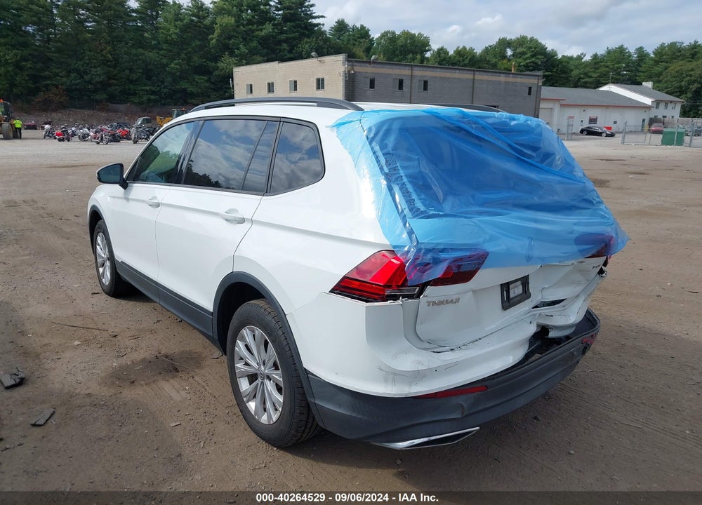 2018 VOLKSWAGEN TIGUAN 2.0T S VIN: 3VV1B7AX8JM020712