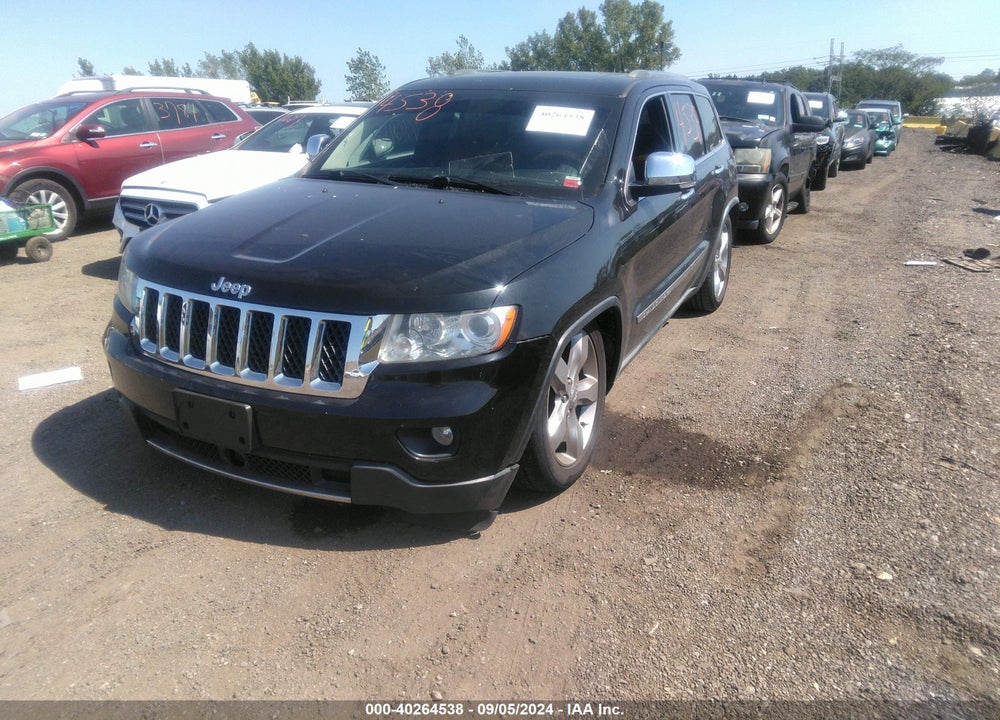 2011 JEEP GRAND CHEROKEE OVERLAND VIN: 1J4RR6GT0BC683572
