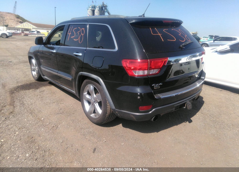2011 JEEP GRAND CHEROKEE OVERLAND VIN: 1J4RR6GT0BC683572