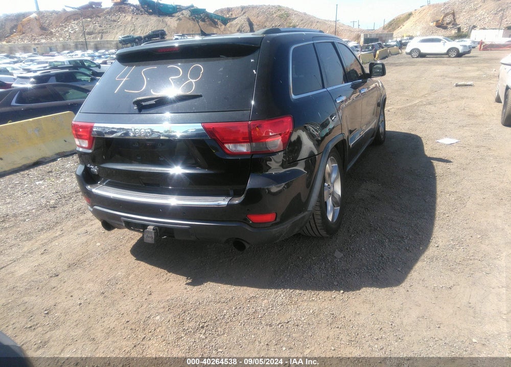 2011 JEEP GRAND CHEROKEE OVERLAND VIN: 1J4RR6GT0BC683572