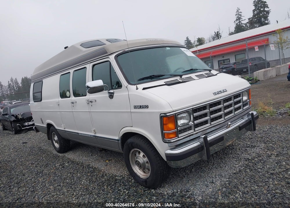 1992 DODGE RAM VAN B250 VIN: 2B7HB21Y2NK110325