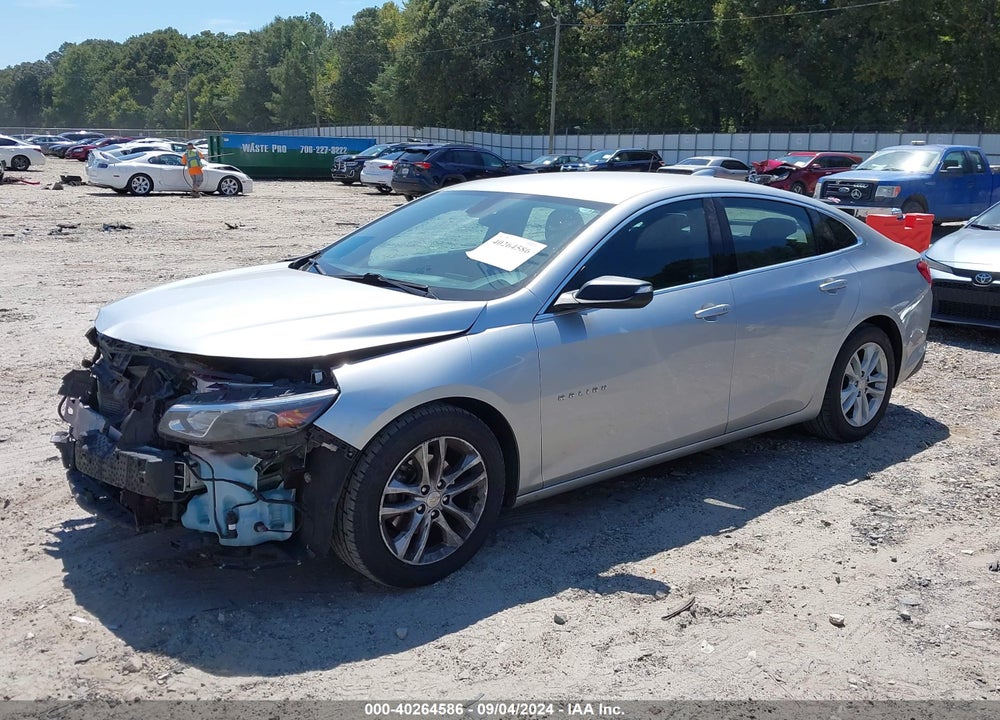 2018 CHEVROLET MALIBU LT VIN: 1G1ZD5ST1JF160170
